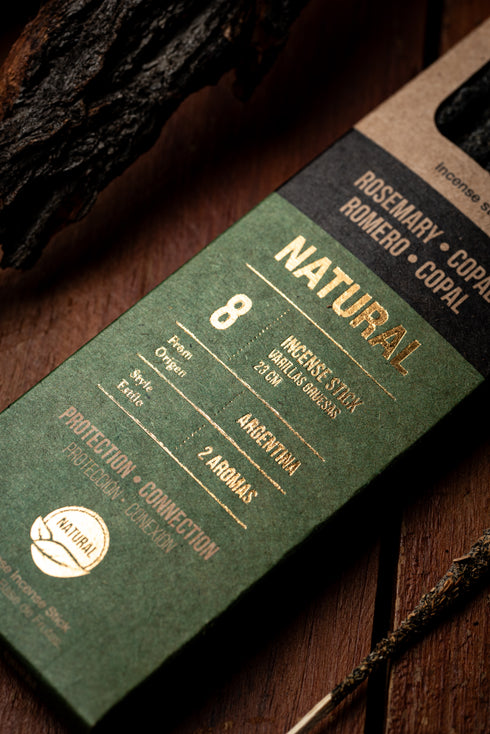 Sahumerio Natural Doble Romero Copal